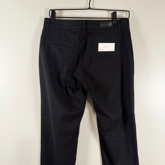 NWT AG Adriano Goldschmied The Caden Tailored Trouser Black Womens Size 27 - Picture 7 of 12